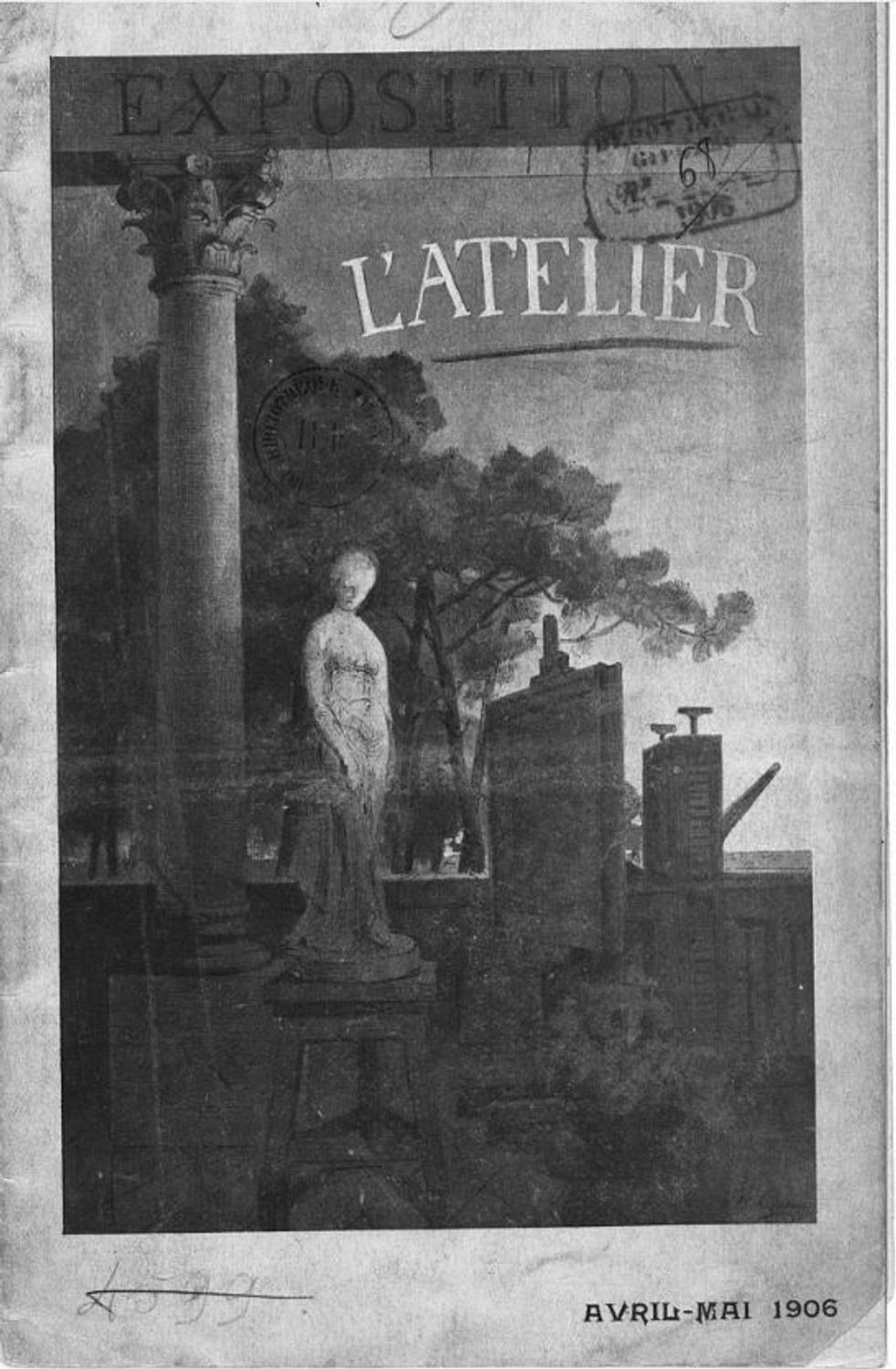 Couverture du catalogue L'Atelier 1906