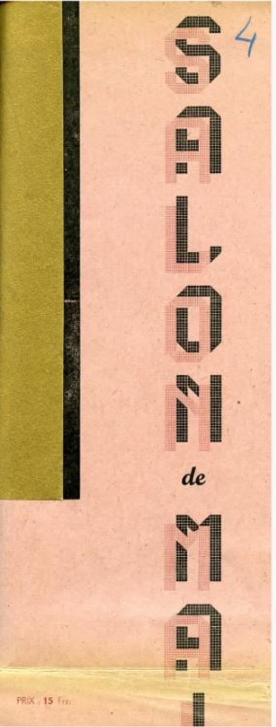 Couverture du catalogue du Salon de Mai de 1947 des Artistes Indépendants Bordelais