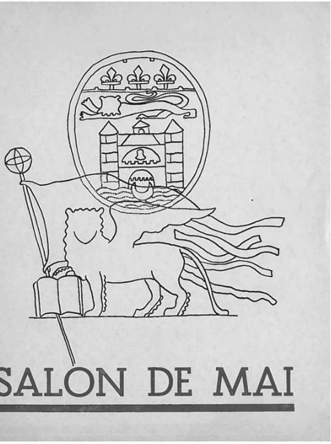 Couverture du catalogue du Salon de Mai 1949 des Artistes Indépendants Bordelais 